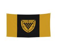 Drapeau du comté de Cornouailles - Décoration extérieure et intérieure - Durable et résistant aux UV - Parfait pour un anniversaire, Halloween, etc