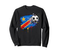 Drapeau du Congo Fierté Congolaise Garçons Enfants Sweatshirt