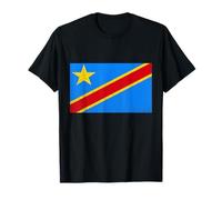 Drapeau du Congo RDC Vintage Racines Congolaises République du Congo T-Shirt