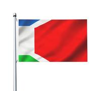 Drapeau du Costa Rica 1 imprimé drapeau de jardin extérieur 0,9 x 1,5 m