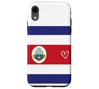 Drapeau du Costa Rica - Cœur du Costa Rica - Fête Nationale fière Coque pour iPhone XR