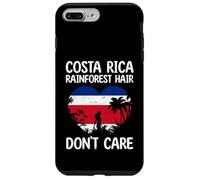 Drapeau du Costa Rica en Forme de cœur pour Les Vacances Coque pour iPhone 7 Plus/8 Plus