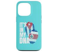 Drapeau du Costa Rica et Cuban Mix ADN Heritage Coque pour iPhone 13 Pro
