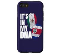 Drapeau du Costa Rica et du Mexique ADN Heritage Coque pour iPhone SE (2020) / 7/8