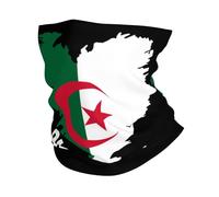 Drapeau du Cœur De L'Algérie Homme Femme Headwrap Respirant Cache-Col Multi-Usage Balaclava pour Randonnée Bike Course À Pied