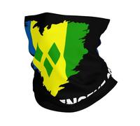 Drapeau du Cœur De L'Espagne Homme Femme Echarpe Tête Pirate Respirant Décoration Faciale Unique Tube Bandeaux pour Course À Pied Ski Yoga