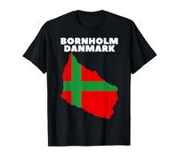 Drapeau du Danemark Bornholm T-Shirt