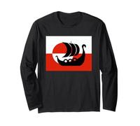 Drapeau du Danemark Groenland n'est Pas à Vendre Support Design Danois Manche Longue