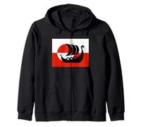 Drapeau du Danemark Groenland n'est Pas à Vendre Support Design Danois Sweat à Capuche