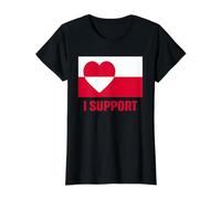Drapeau du Danemark Groenland n'est Pas à Vendre Support Design Danois T-Shirt Graphique avec Valeur, Femme, Noir, XS