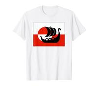 Drapeau du Danemark Groenland n'est Pas à Vendre Support Design Danois T-Shirt Graphique avec Valeur, Homme, Blanc, M