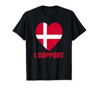 Drapeau du Danemark Groenland n'est Pas à Vendre Support Design Danois T-Shirt Graphique avec Valeur, Homme, Noir, L