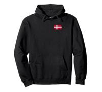 Drapeau du Danemark pour hommes, femmes, enfants Sweat à Capuche