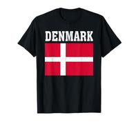 Drapeau du Danemark - Souvenir Patriotique des Racines nationales T-Shirt