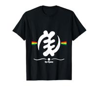 Drapeau du Ghana Symbole de Chemise Gye Nyame Adinkra T-Shirt Graphique avec Valeur