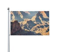 Drapeau du Grand Canyon de l'Arizona - 0,9 x 1,5 m - Pour extérieur et intérieur - Pour le printemps, l'été, l'automne et l'hiver - Drapeau de jardin avec œillets - Double face - Pour décoration de