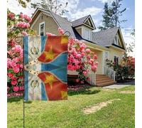 Drapeau du Guatemala et de la région du Tigré, double face, 28 x 40 pouces, décoration extérieure pour jardin