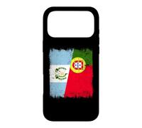 Drapeau du Guatemala Portugal | Racines portugaises guatémaltèques Coque pour iPhone 17 Pro Max
