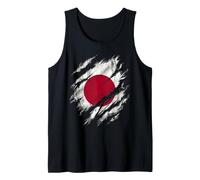 Drapeau du Japon - Design Patriotique Débardeur