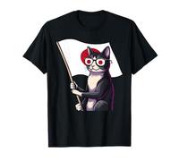 Drapeau du Japon Racines du Chat Japonais T-Shirt