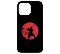 Drapeau du Japon Samouraï avec épée Guerrier Coque pour iPhone 13 Pro Max