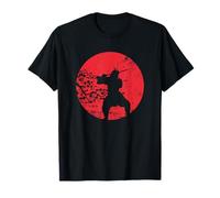 Drapeau du Japon Samouraï avec épée Guerrier T-Shirt