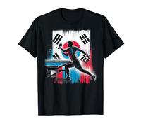 Drapeau du joueur de tennis de table Corée du Sud - Ping Pong T-Shirt
