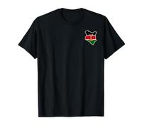Drapeau du Kenya - Bouclier - Afrique de l'est - Pays T-Shirt