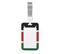Drapeau du Kenya Imprimé Marque Industrielle Étui de protection transparent étanche Transparent Utilisé pour les ventes supermarchés et bureaux