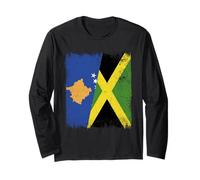 Drapeau du Kosovo Jamaïque Kosovo Manche Longue