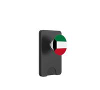 Drapeau du Koweït Cercle PopSockets PopWallet pour MagSafe