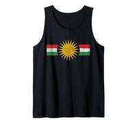 Drapeau du Kurd de Turquie, Iran, Irak, Syrie Débardeur