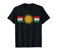 Drapeau du Kurd de Turquie, Iran, Irak, Syrie T-Shirt