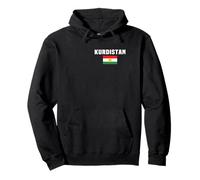 Drapeau du Kurdistan avec Poche Kurde Pride Sweat à Capuche