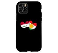 Drapeau du Kurdistan Irak en Forme de cœur Fierté kurde irakienne Coque pour iPhone 11 Pro