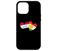 Drapeau du Kurdistan Irak en Forme de cœur Fierté kurde irakienne Coque pour iPhone 12 Pro Max