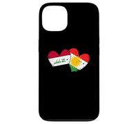 Drapeau du Kurdistan Irak en Forme de cœur Fierté kurde irakienne Coque pour iPhone 13
