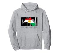 Drapeau du Kurdistan Newroz, Azadîa Kurdes Her Biji Kurdistan Sweat à Capuche