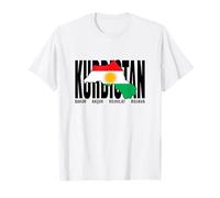 Drapeau du Kurdistan Newroz, Azadîa Kurdes Her Biji Kurdistan T-Shirt