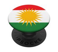Drapeau du Kurdistan PopSockets PopGrip Adhésif