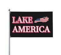 Drapeau du lac America 2x3, panneau « Renommer le lac Ontario », bannière sans mât