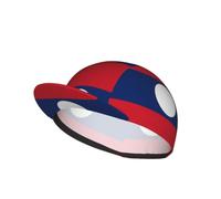 Drapeau du Laos Casquette de cyclisme en maille respirante pour vélo Course