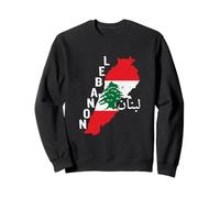 Drapeau du Liban Beyrouth, cèdre, Patrimoine libanais Sweatshirt