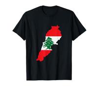 Drapeau du Liban Beyrouth, cèdre, Patrimoine libanais T-Shirt