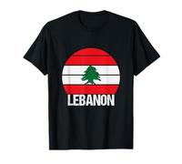 Drapeau du Liban Beyrouth, cèdre, Patrimoine libanais T-Shirt