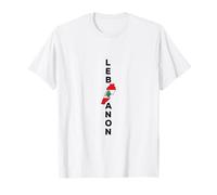 Drapeau du Liban Beyrouth, cèdre, Patrimoine libanais T-Shirt