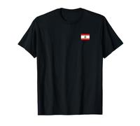Drapeau du Liban Beyrouth, cèdre, patrimoine libanais T-Shirt