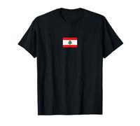 Drapeau du Liban Beyrouth, cèdre, Patrimoine libanais T-Shirt