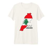 Drapeau du Liban Beyrouth, cèdre, Patrimoine libanais T-Shirt Haut de Gamme