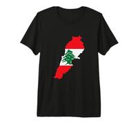 Drapeau du Liban Beyrouth, cèdre, Patrimoine libanais T-Shirt Haut de Gamme